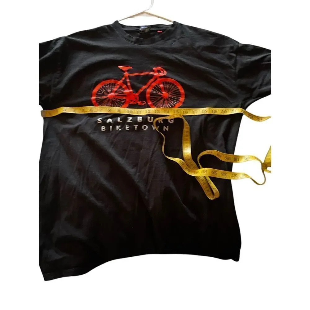 Fox Mens Black Short Sleeve Bicycle Riding Salzburg Bike-Town Shirt Size 2XL